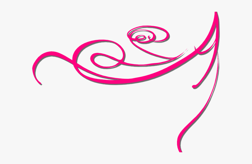 Decorations Clipart Pink Swirl, HD Png Download, Free Download