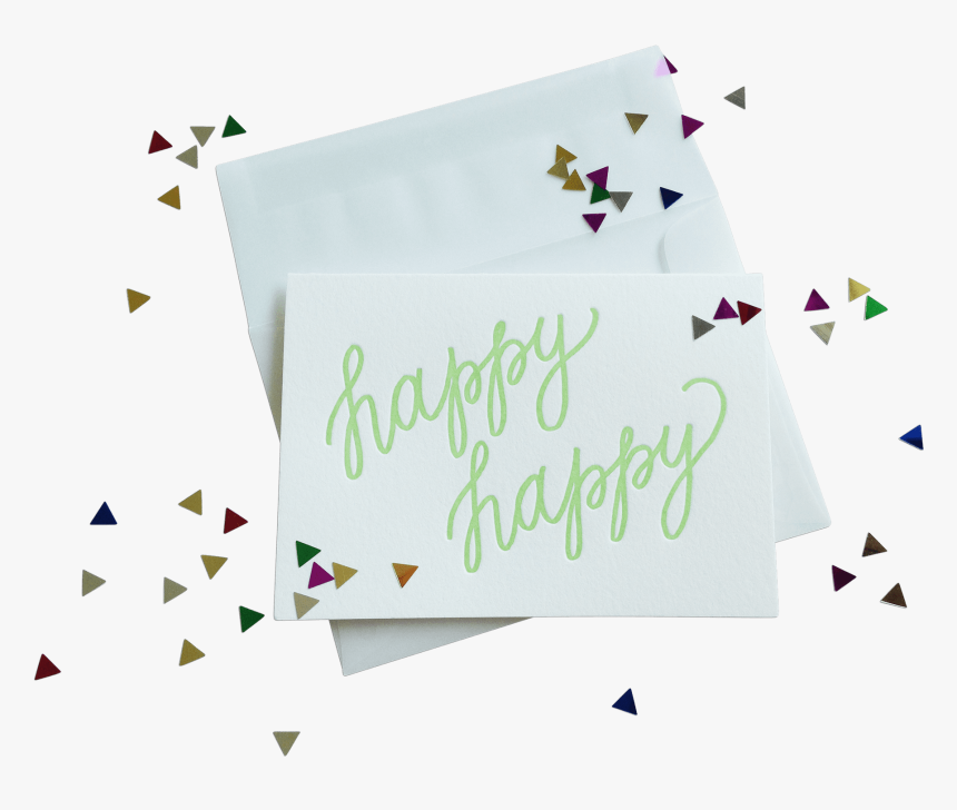 Confetti Happy Splash - Paper, HD Png Download, Free Download