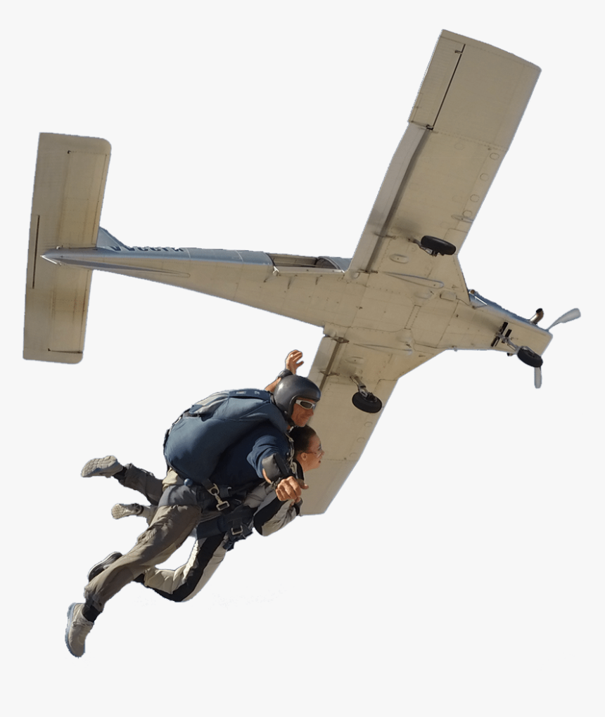 Skydive Las Vegas, Skydiving In Vegas - Jumping From Plane Png, Transparent Png, Free Download