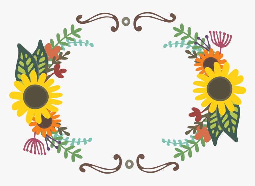 Transparent Free Floral Wreath, HD Png Download, Free Download