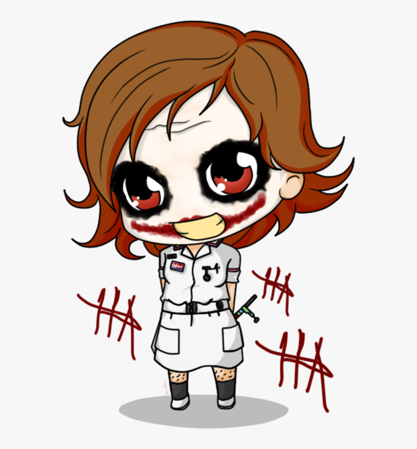 The Joker Png Cute - Heath Ledger Joker Chibi, Transparent Png, Free Download