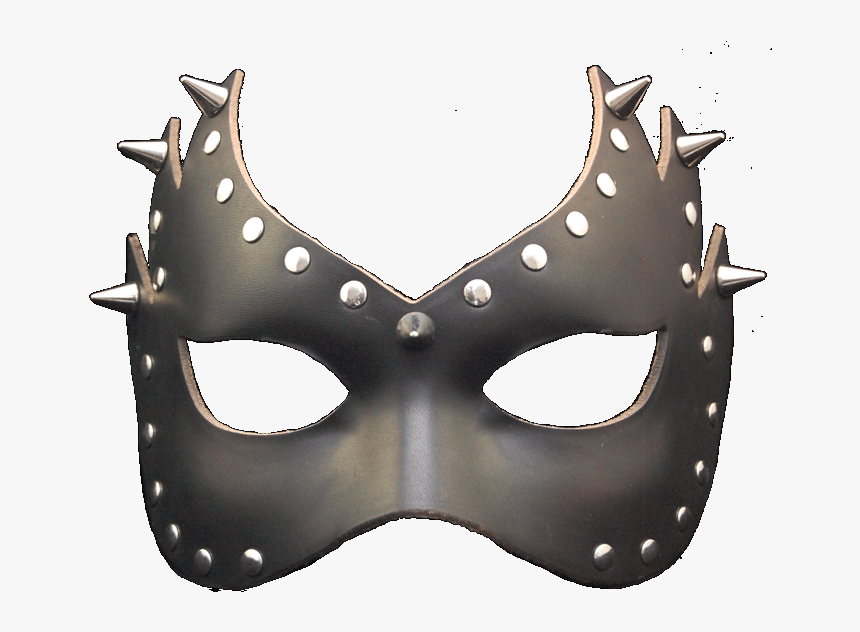 Fiamma Graz Leather - Black Studded Devil Mask, HD Png Download, Free Download