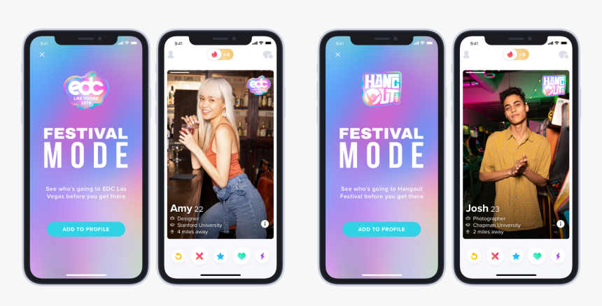 Tinder Festival Mode, HD Png Download, Free Download