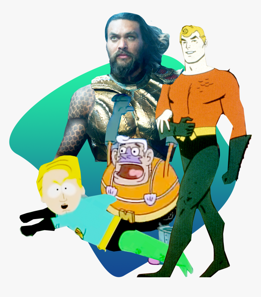 South Park Aquaman Super Friends Spongebob - Aquaman Family Guy, HD Png Download, Free Download