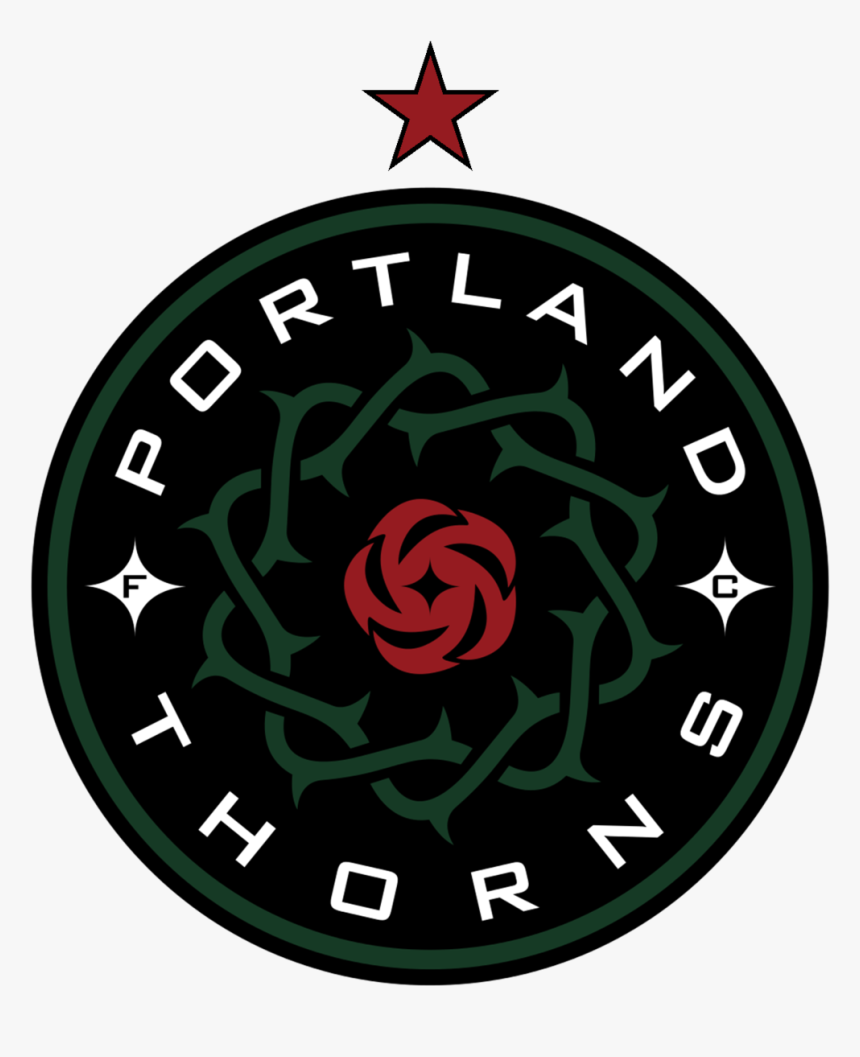 Portland Thorns Logo - Portland Thorns Fc, HD Png Download, Free Download