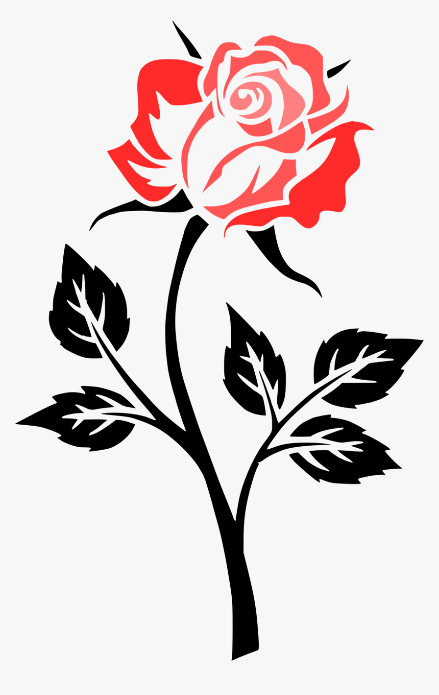 Clip Art Rose, HD Png Download, Free Download