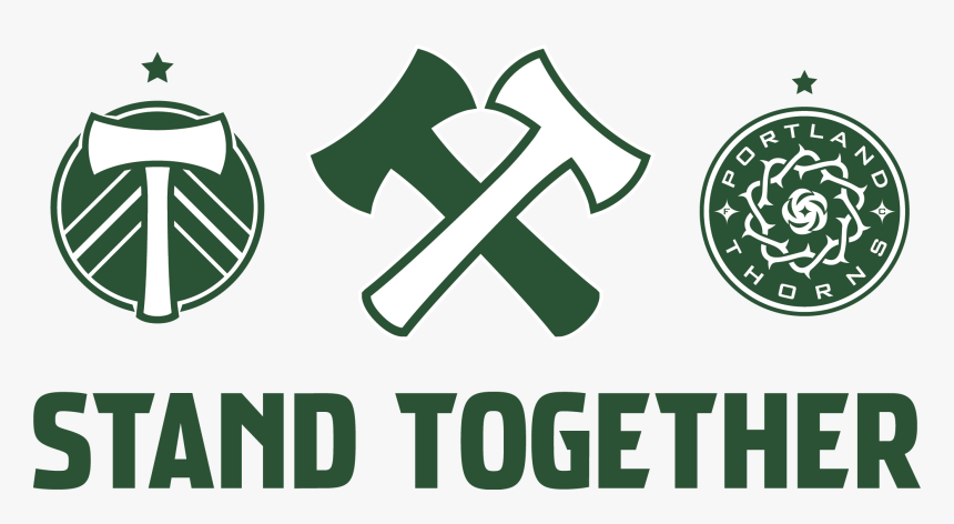 Portland Timbers Stand Together Logo, HD Png Download, Free Download