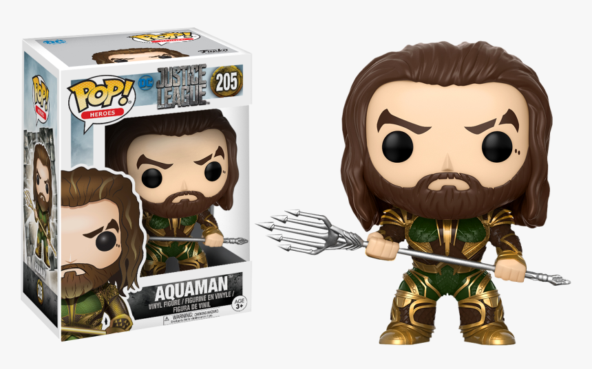 Aquaman Justice League Pop, HD Png Download, Free Download