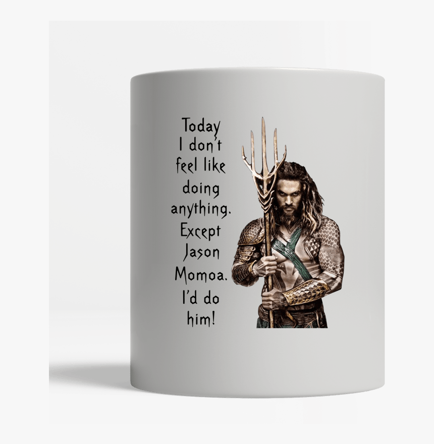 White Mug Center - Jason Momoa Aquaman Png, Transparent Png, Free Download