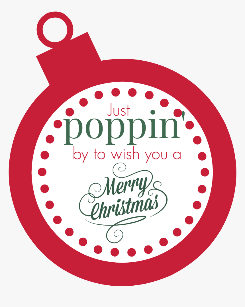 Transparent Christmas Gift Tag Clipart Free - Circle, HD Png Download, Free Download