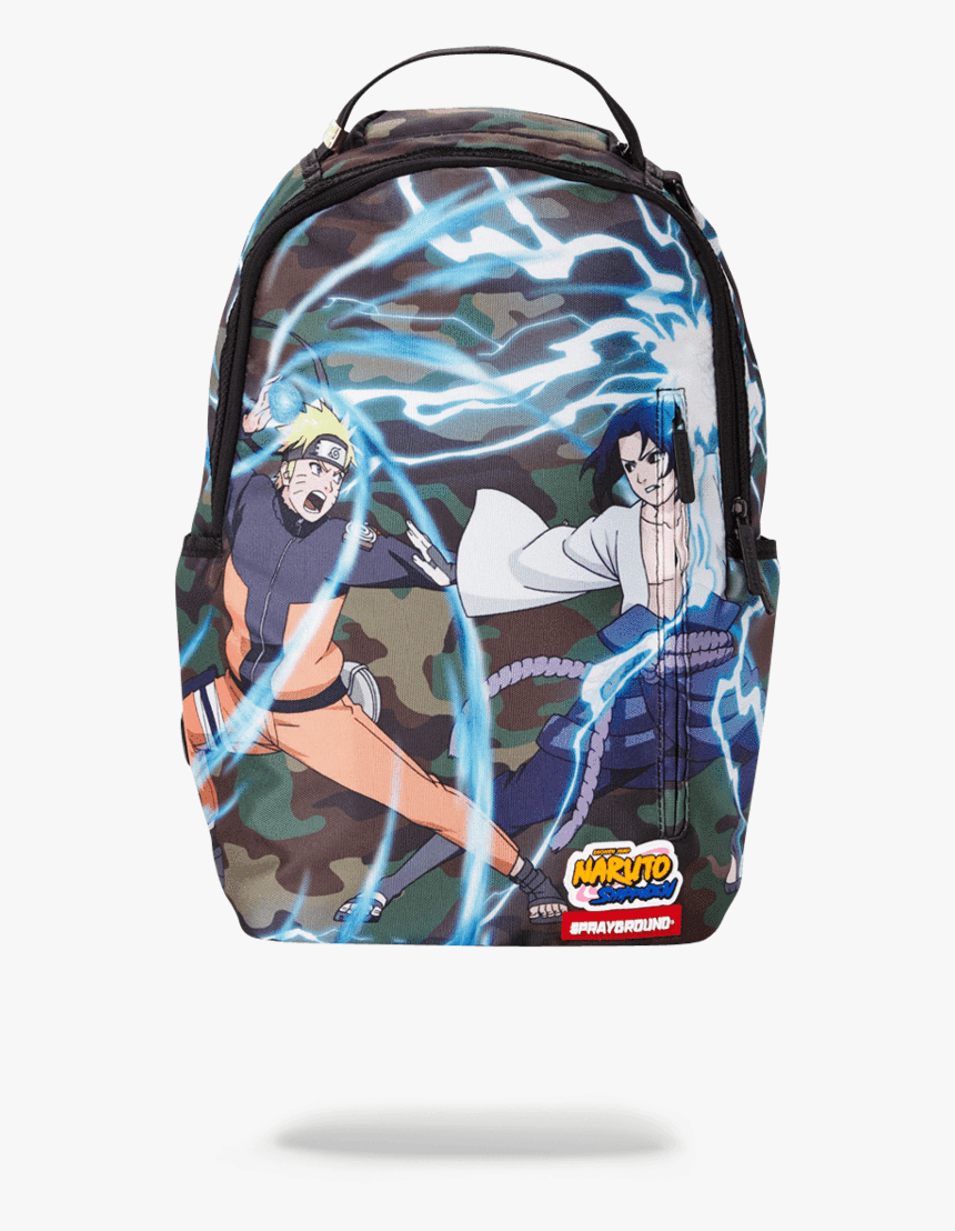 Naruto Vs Sasuke Sprayground Backpack, HD Png Download, Free Download