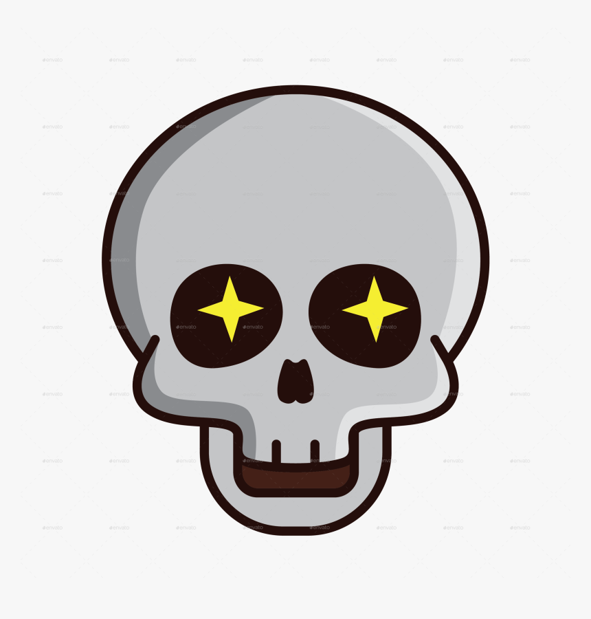 Funny Skull Png, Transparent Png, Free Download