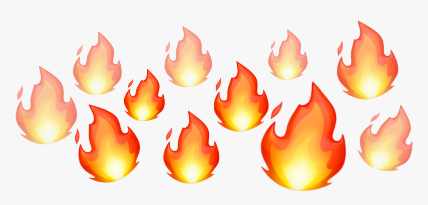 Fire Emoji Transparent Png - Transparent Background Fire Emoji Png, Png Download, Free Download