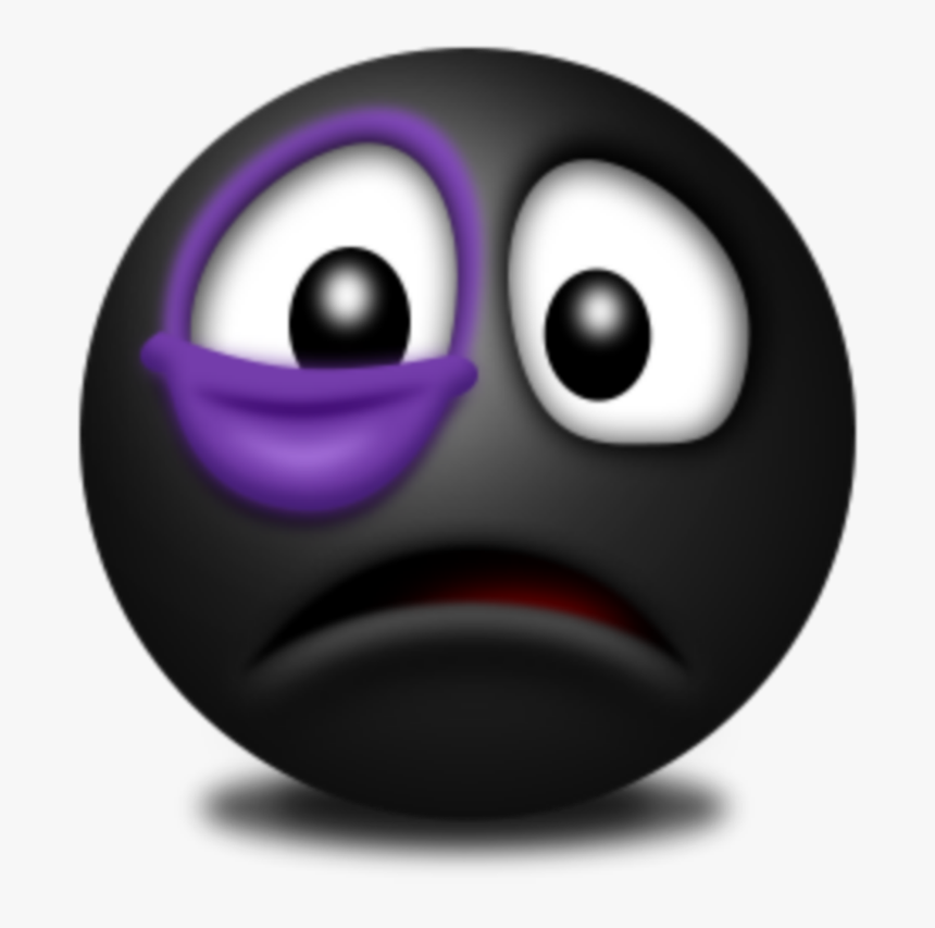 #mq #black #eyes #eye #blackeye #emojis #emoji - Black Eye Emoji, HD Png Download, Free Download