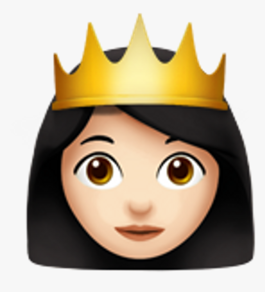 •princess Emoji 👸🏻 Princess Crown Emoji Emoticon - Princess Emoji, HD Png Download, Free Download