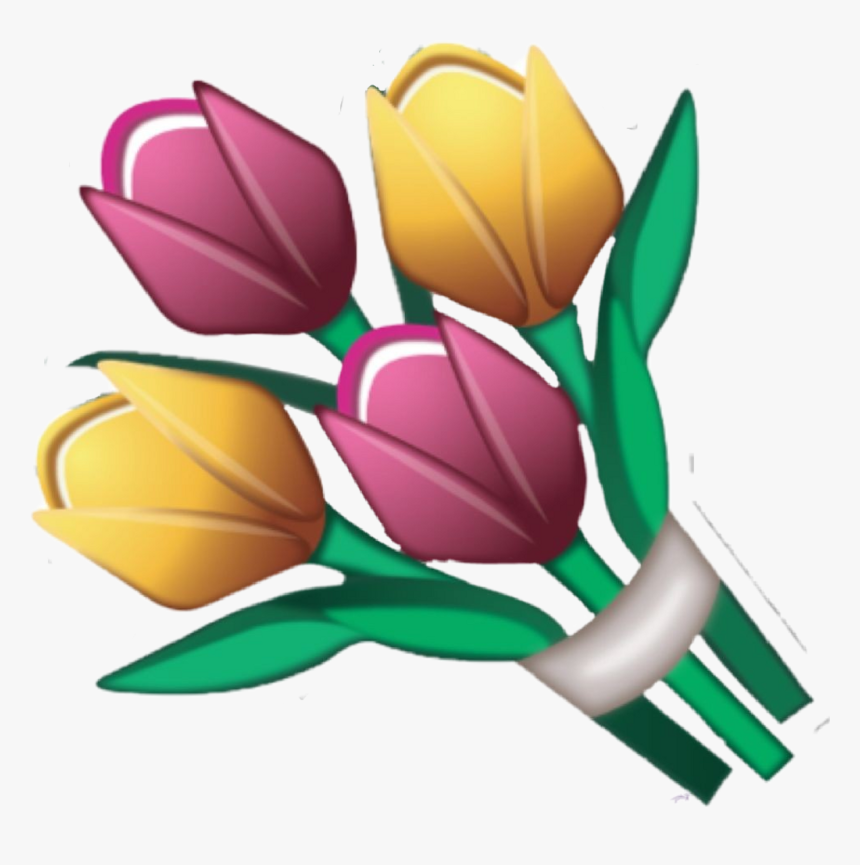 Flowers Iphone Emoji, Hd Png Download , Png Download - Whats App Flowers Emoji, Transparent Png, Free Download