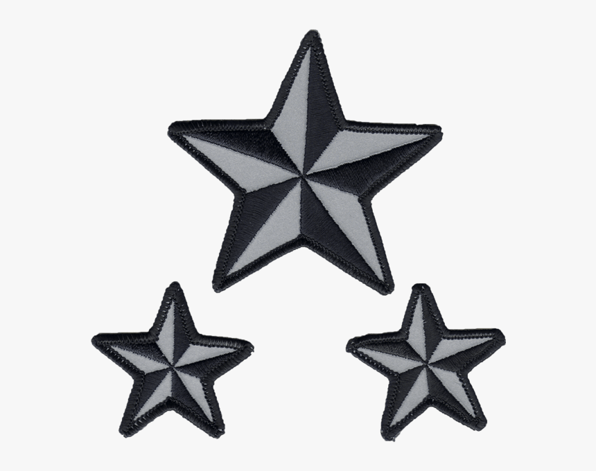 Transparent Nautical Star Png - Nautical Star Black Tattoo, Png Download, Free Download