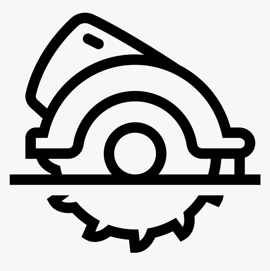 Circular Saw Icon, HD Png Download, Free Download