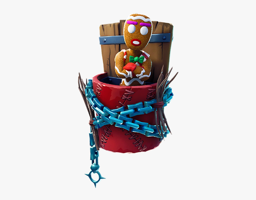 fortnite action figures gingerbread man