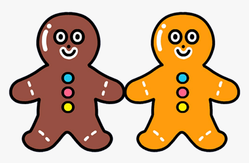 #gingerbread #gingerbreadman #mochi #kawaii #cute #softbot, HD Png Download, Free Download