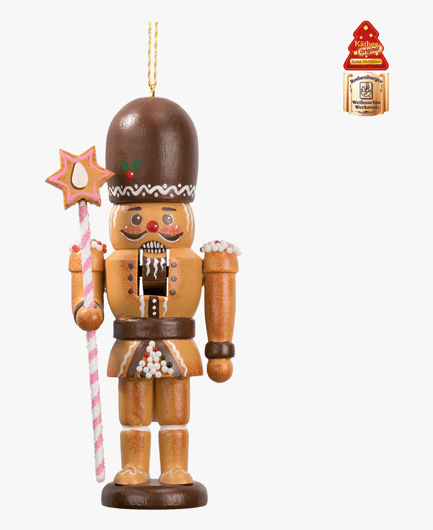 Gingerbread Man Holzknackl, - Cartoon, HD Png Download, Free Download