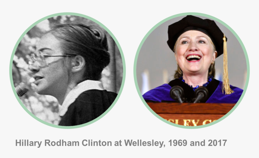 Hillary Clinton Wellesley Graduation, HD Png Download, Free Download