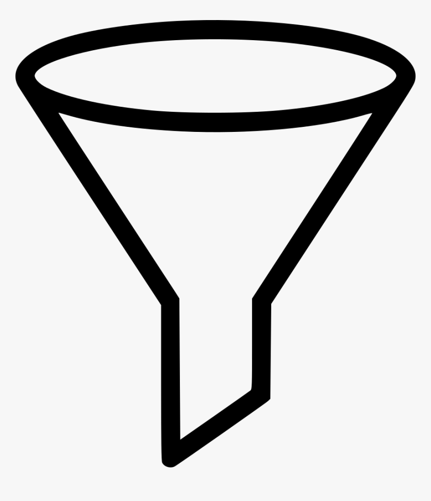 Filter Funnel - Filter Funnel Clipart Png, Transparent Png, Free Download