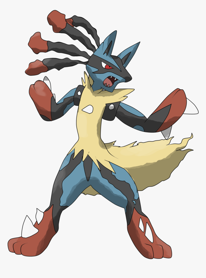 Transparent Lucario Png - Pokemon Xy Mega Lucario, Png Download, Free Download