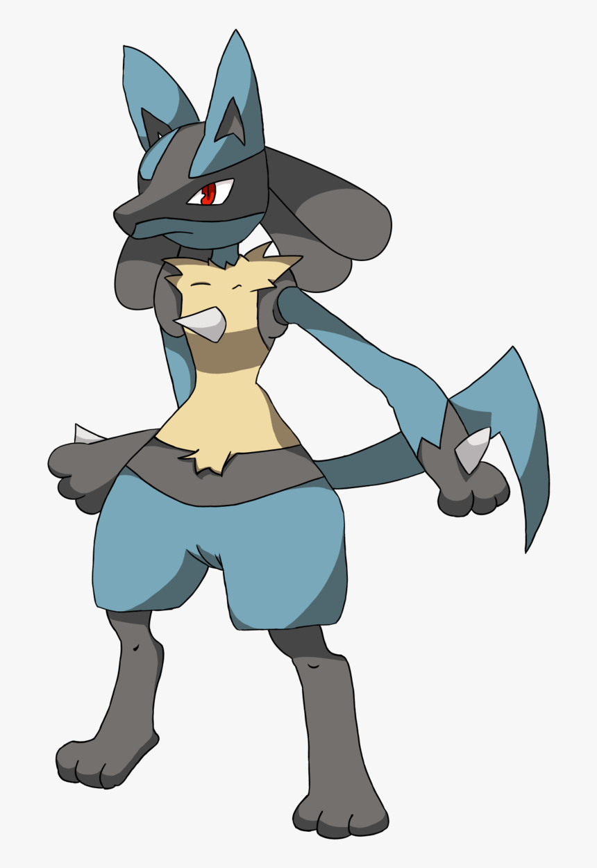 Lucario And Riolu - Lucario Transparent Background, HD Png Download - kindp...