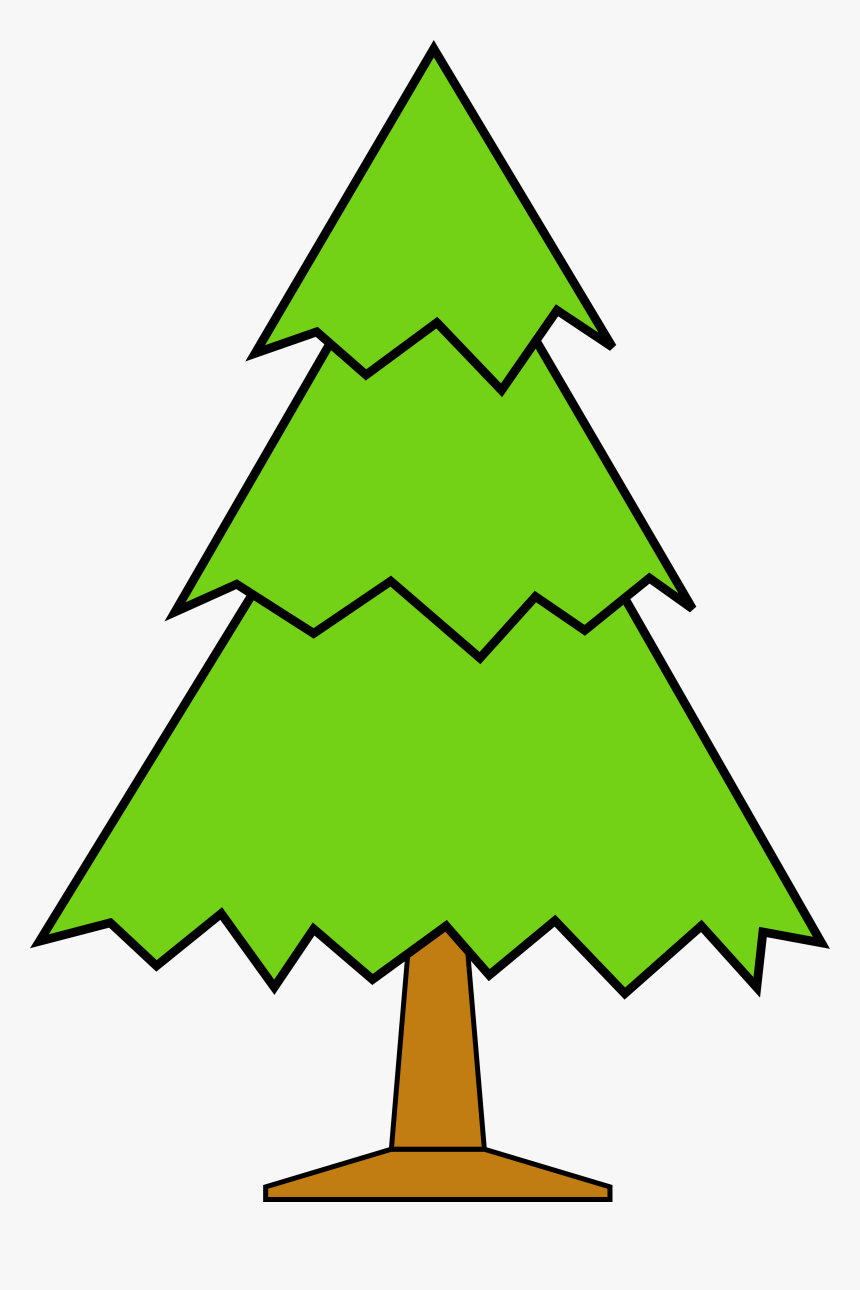 Clipart - Christmas Tree Clipart, HD Png Download, Free Download