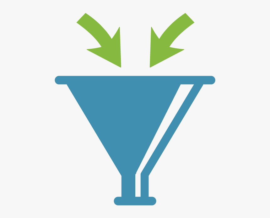 Lead Generation Funnel Icon - Lead Funnel Clipart Free, HD Png Download, Free Download