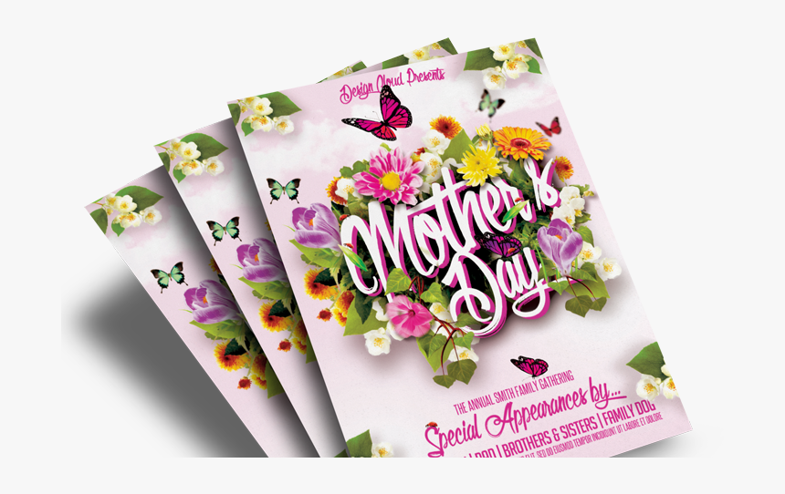 Mother"s Day Flyer Template - Graphic Design, HD Png Download, Free Download