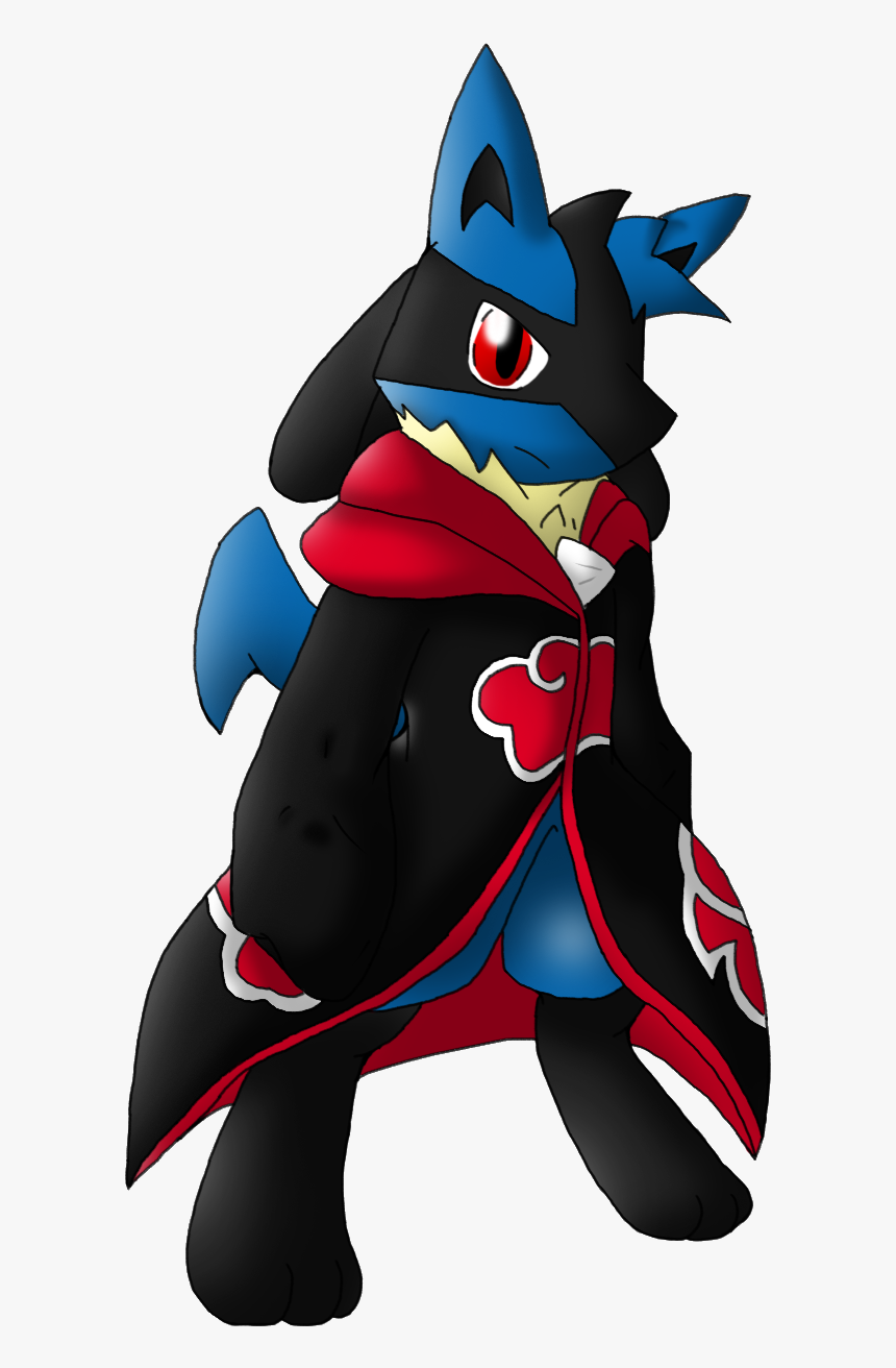 Can You Make This Lucario In An Akatsuki Robe A Shiny, HD Png Download, Free Download