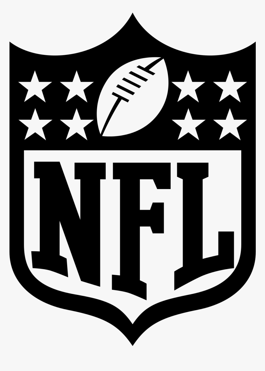 2014 Nfl Season Oakland Raiders Nfl Regular Season - Nfl Black And White Logo, HD Png Download, Free Download