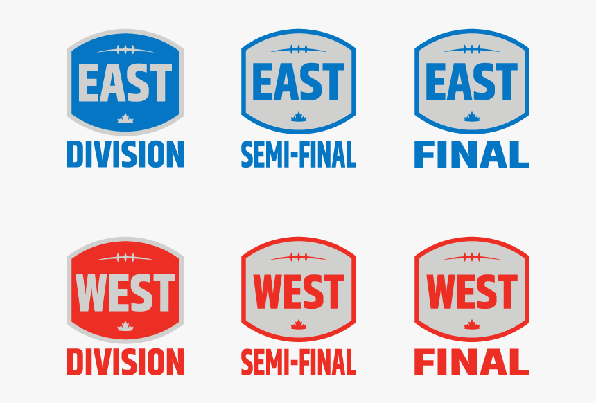 Cfl Division Logos - Cfl West Division Logo, HD Png Download, Free Download