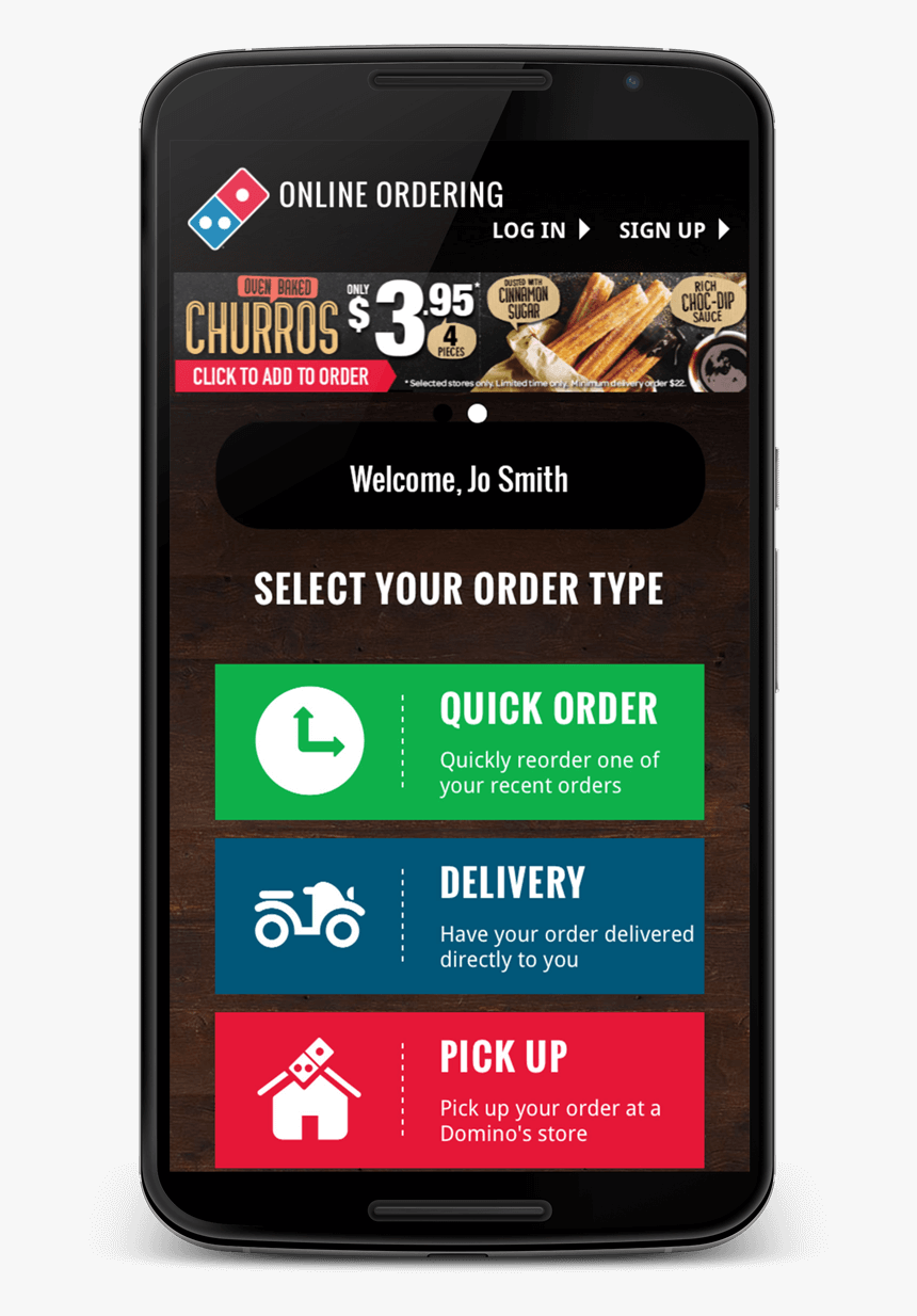 Dominos App, HD Png Download, Free Download