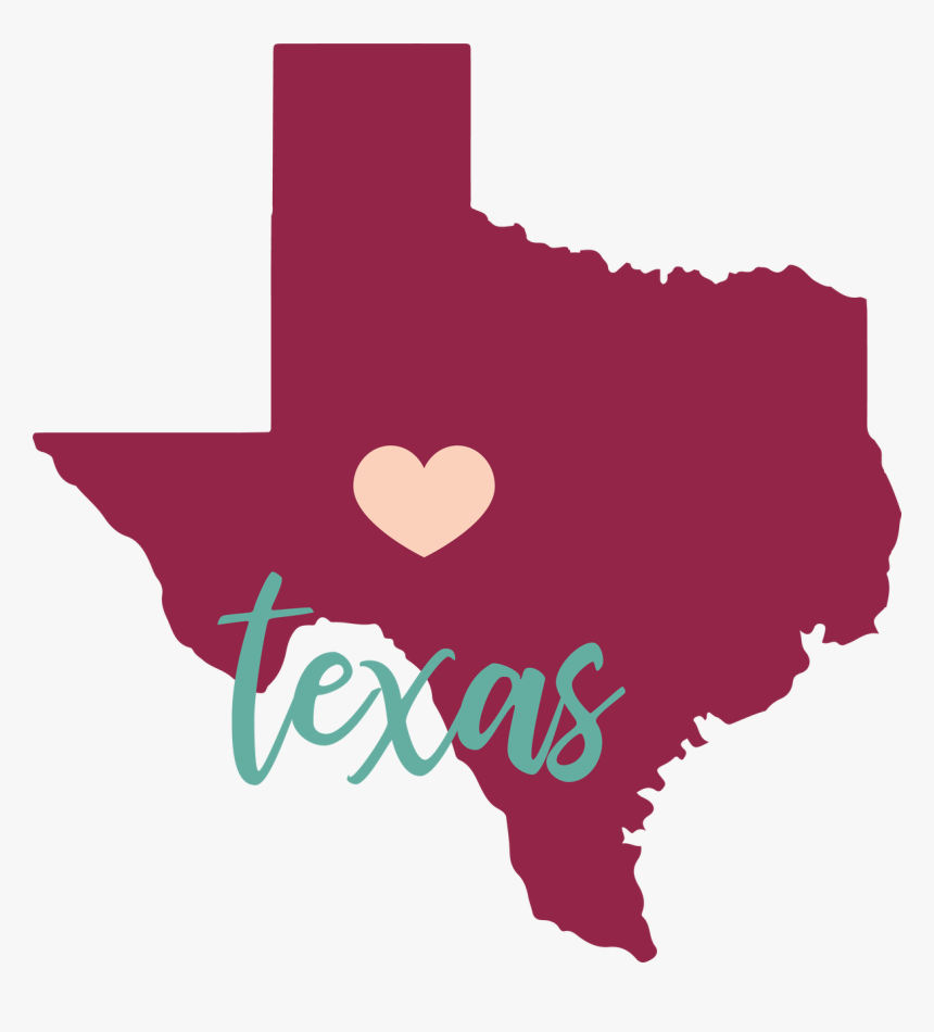 Transparent Texas State Png - Texas Map, Png Download, Free Download