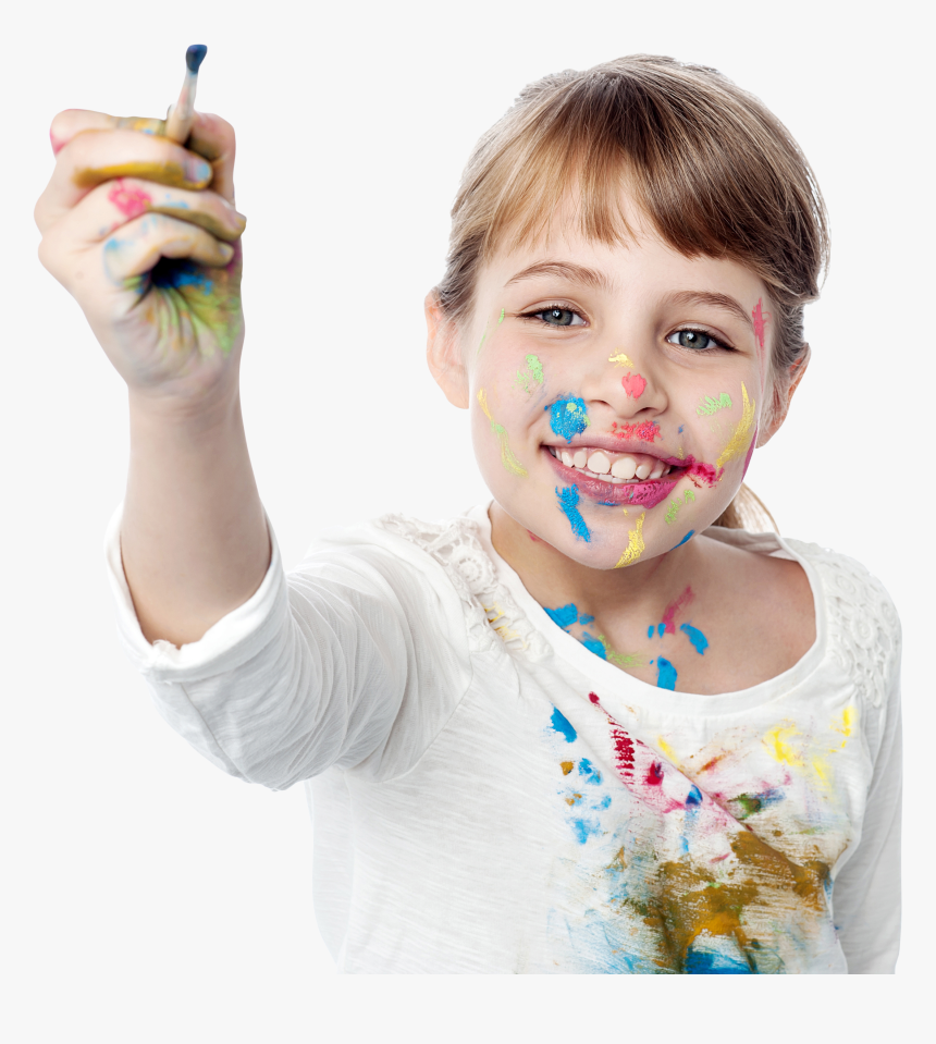 Play - Child Paint Png, Transparent Png, Free Download