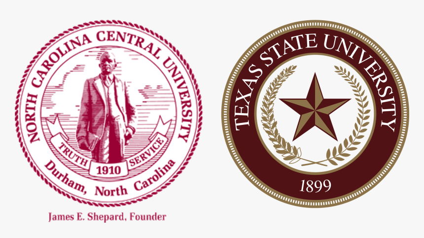 Texas State University, San Marcos-north Carolina Central - Nccu Seal, HD Png Download, Free Download