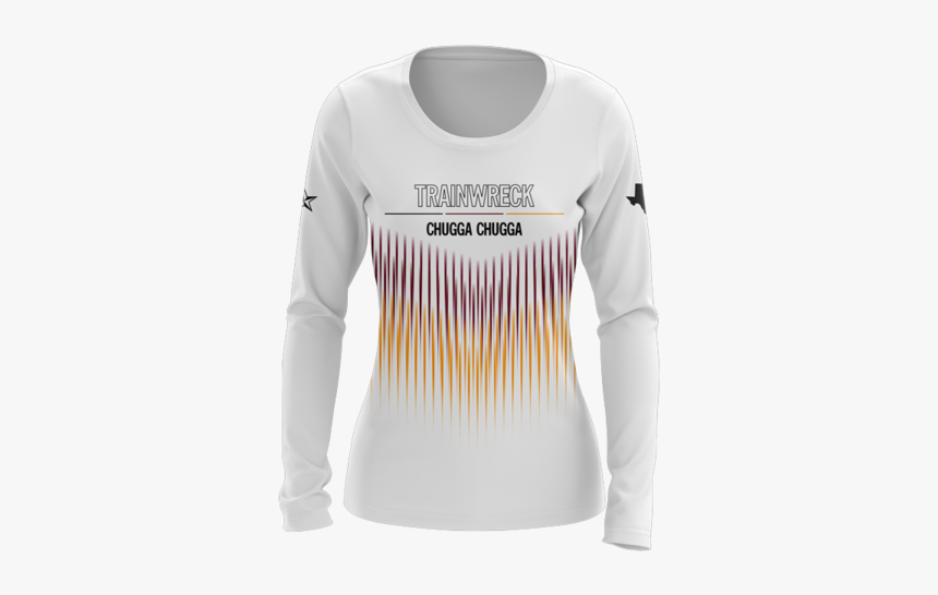 Texas State Trainwreck 2019 Light Ls Jersey - T-shirt, HD Png Download, Free Download