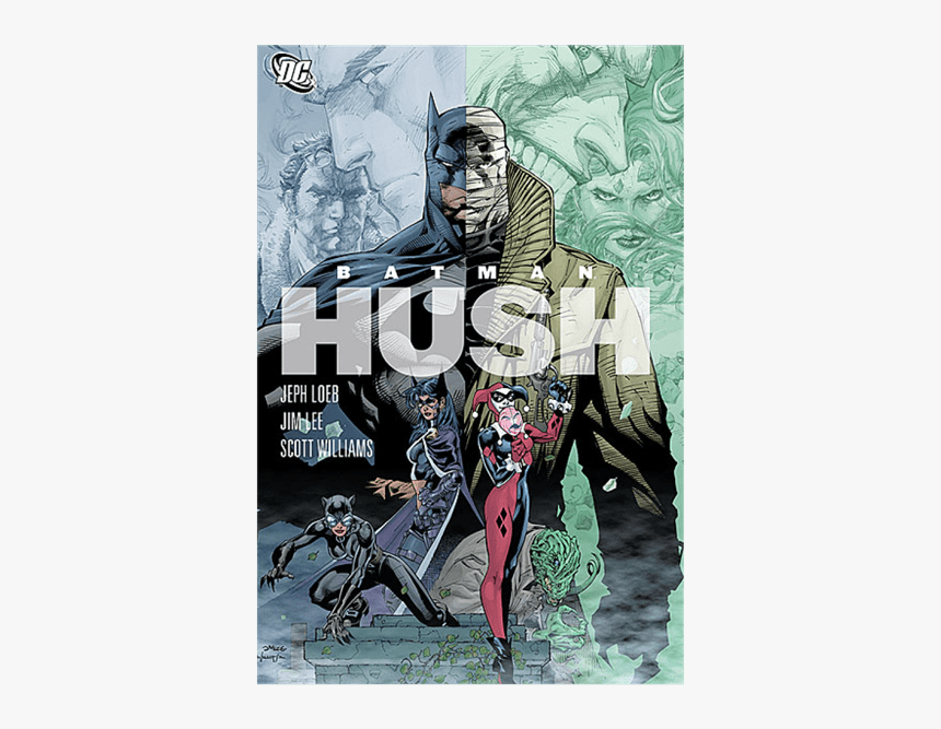 Batman Hush Comic, HD Png Download - kindpng
