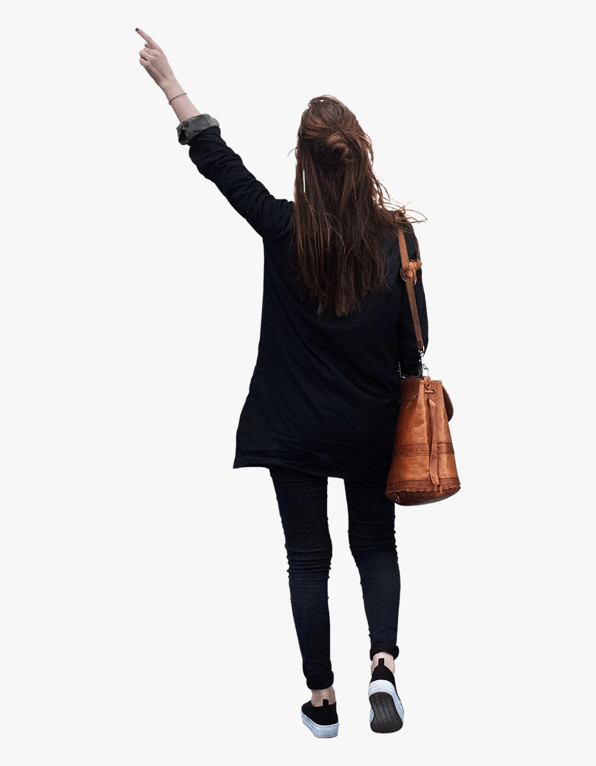 New Girls Png For Picsart And Photoshop 2018 New Collection - Back Transparent Girl Png, Png Download, Free Download