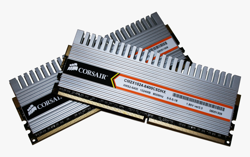 Ram Stick Png - Corsair Cm2x2048 6400c4dhx, Transparent Png, Free Download