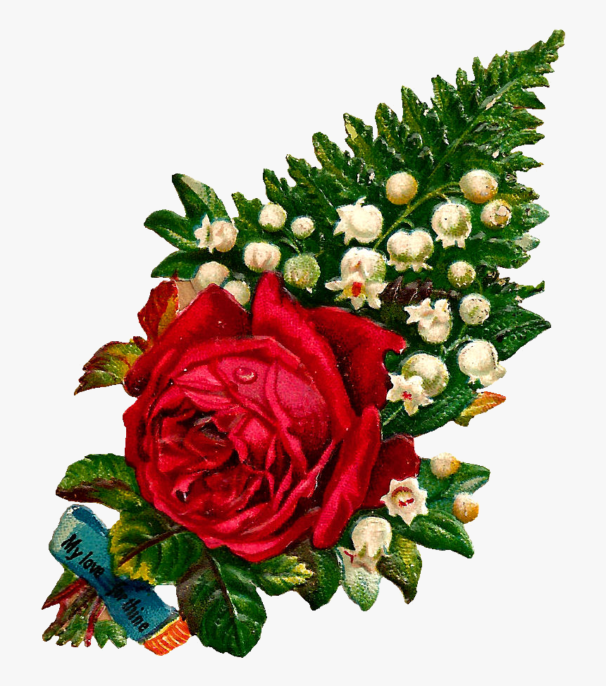Rose Flower Bokeh Png - Love Flower Image Downloading, Transparent Png, Free Download