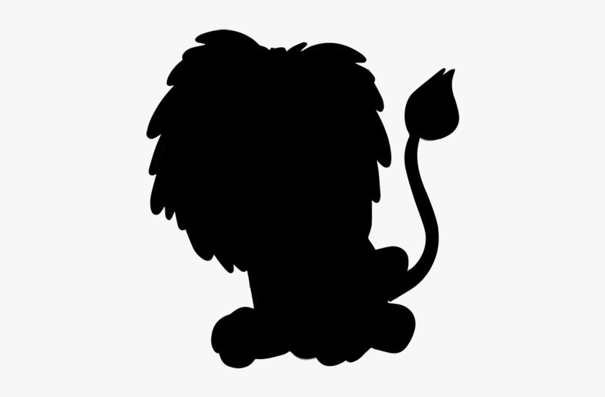 Circus Lion Png Transparent Images - Cute Lion Silhouette, Png Download, Free Download