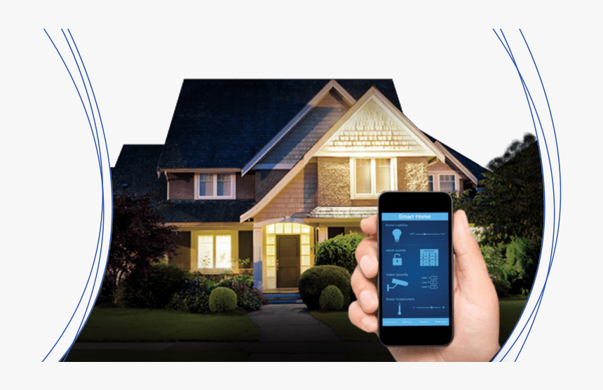 Smart Home Connected Security Device From Solarus - Iphone, HD Png Download, Free Download