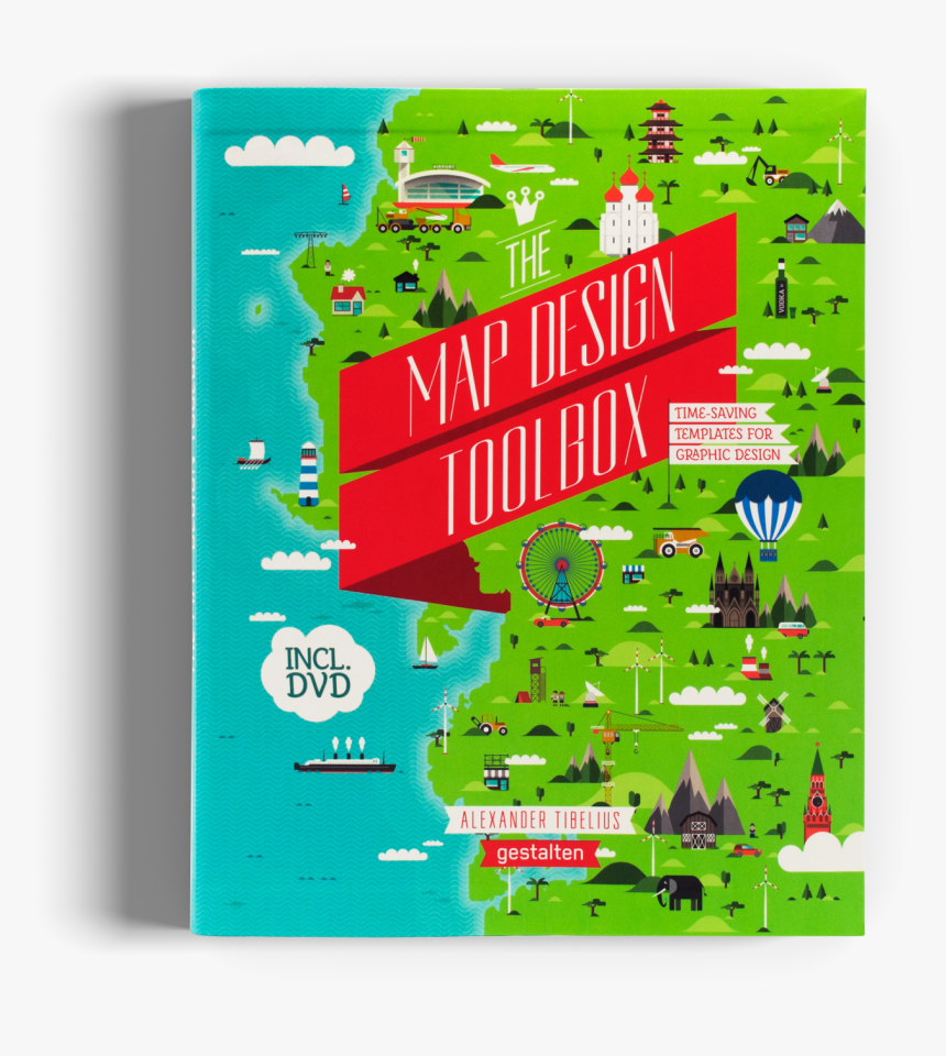 The Map Design Toolbox Gestalten Book"
 Class="lazyload - Graphic Maps, HD Png Download, Free Download