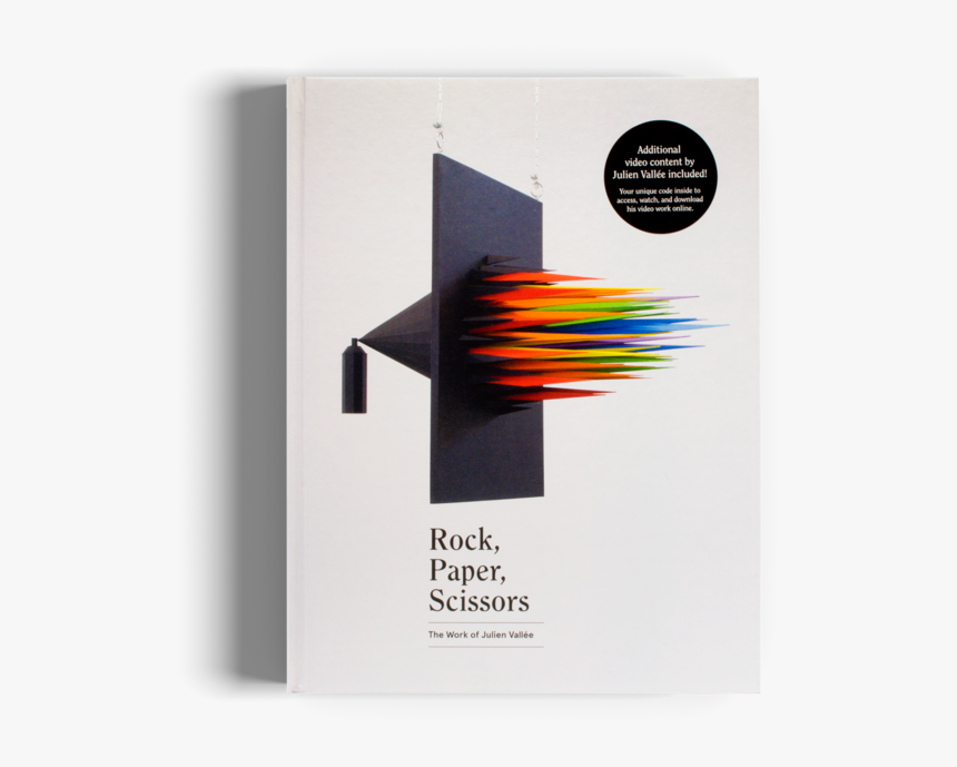 Rock Paper Scissors Gestalten Book Julien Vallee"
 - Graphic Design, HD Png Download, Free Download