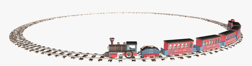Png Transparent Toy Train - Toy Train Track Clip Art, Png Download, Free Download