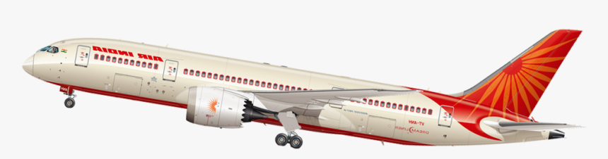 Air India Aircraft Png, Transparent Png, Free Download